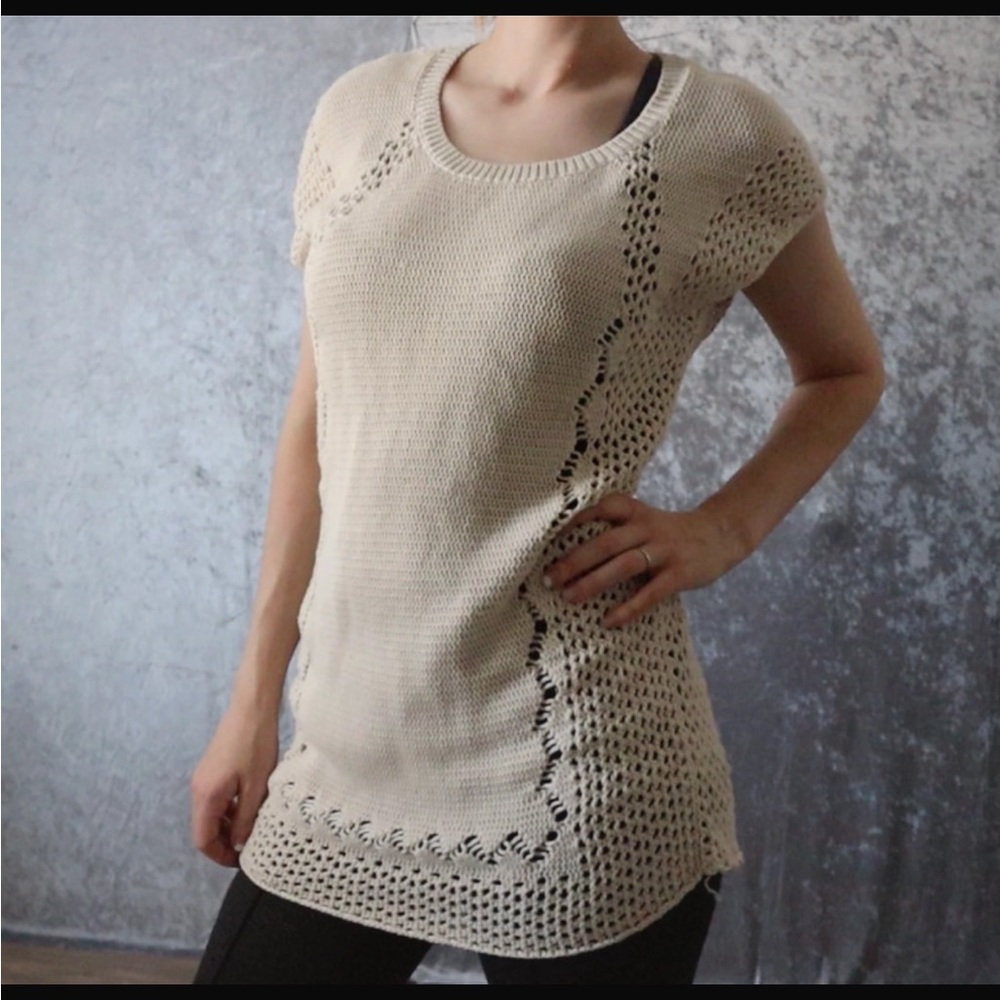 Ella Moss pullover sweater dress 100% cotton